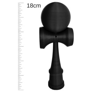 Kendama Beldeny, 3D print, 18cm, Negru - Img 2