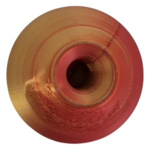 Kendama Beldeny, 3D print, 29cm, Kameleon rosu-auriu - Img 5