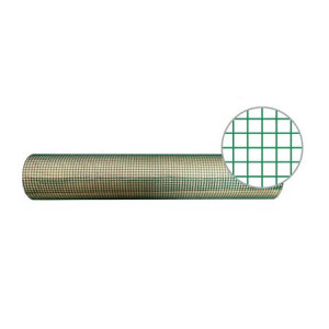 Plasa pentru gard, Sudata, Zincata, Plastifiata , l x L 1x10m , pas ochi 13x13mm , grosime sarma 1mm - Img 2