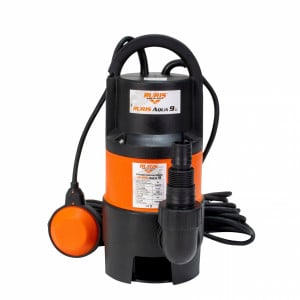 Pompa submersibila apa murdara Ruris Aqua 9, 750 W, 12.5 m³/h debit apa, 8 m inaltime refulare, 35°C temperatura maxima, 10 m lungime cablu - Img 1
