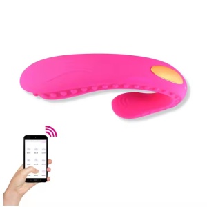 Vibrator pentru Femei, cu Control Wireless prin Aplicație. 10 Moduri de Vibratie, Rezistent la Apa, Roz - Img 1