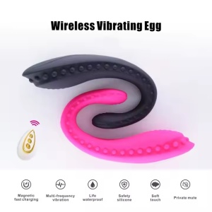 Vibrator pentru Femei, cu Control Wireless prin Aplicație. 10 Moduri de Vibratie, Rezistent la Apa, Negru - Img 5