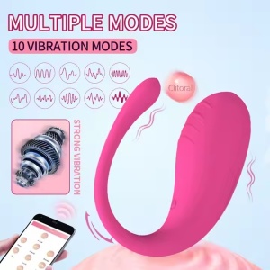 Vibrator Vaginal Kegel pentru Femei, Control Wireless prin Aplicație, 10 Moduri de Vibratie, Rezistent la Apa, Mov - Img 2