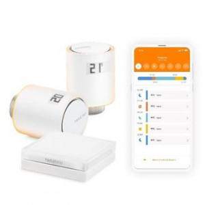 Kit 2 capete termostat + 1 releu inteligent Netatmo NVP-EN Starter Pack, Wi-Fi, Control aplicatie - Img 2