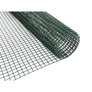 Plasa pentru gard, Sudata, Zincata, Plastifiata , l x L 1x10m , pas ochi 13x13mm , grosime sarma 1mm - Img 3