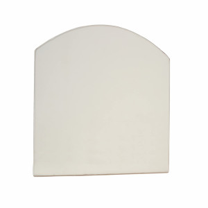 Sticla termorezistenta Mirage pentru usa soba semineu cu geam semirotund Cerbi 145x185 mm - Img 1