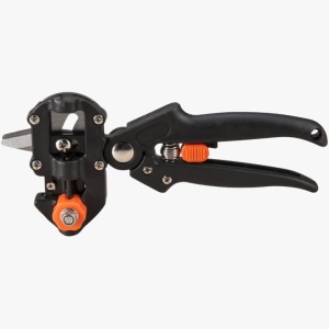 Cleste pentru altoit arbusti/flori Evotools,3 cutite reversibile,1 baza altoire,100 m banda altoit, altoire omega/V/laterala - Img 3