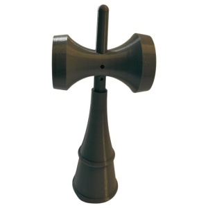 Kendama 3D print Beldeny, design simplu, 18cm, Gri - Img 4