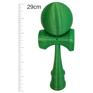 Kendama 3D print Beldeny, design simplu, 29cm, Verde - Img 2