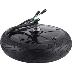 Roata fata trotineta cu motor complet si cauciuc pentru Ninebot Segway ES1, ES2, (14.02.0021.00) - Img 3