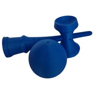 Kendama 3D print Beldeny, design simplu, 29cm, Albastru - Img 5