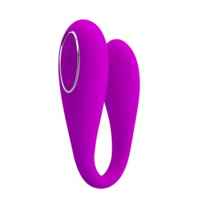 Vibrator cu Control prin Aplicație, pentru masaj G-spot și clitoris, stimulare vaginală, Mov - Img 2