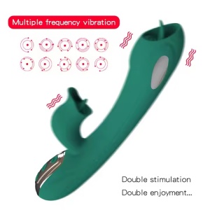 Vibrator Rabbit pentru Femei, Stimulator G-Spot si Clitoris, 10 Moduri de vibratie, Roz - Img 3