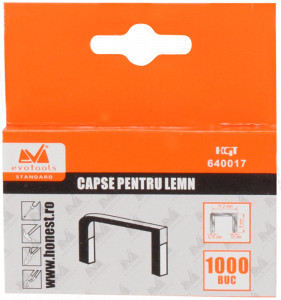 Capse capsator lemn 14x1.2 mm- 1000 buc Evotools - Img 2