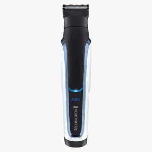 Aparat de tuns barba si parul 10 in 1 Remington Graphite Series G6 PG6000, Lame din Grafit cu auto-ascutire, 100% rezistent la apa, Alb/Negru - Img 1