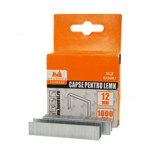 Capse capsator lemn 12x1.2 mm- 1000 buc Evotools - Img 1