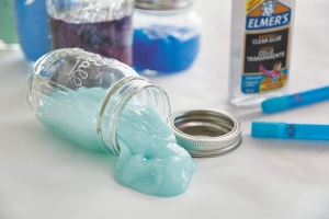 Elmer's frosty slime kit cu sclipici - Img 6