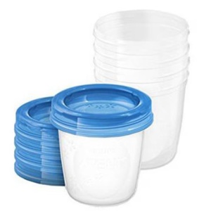Recipient pentru depozitarea laptelui matern Philips Avent SCF619/05, 180 ml, 5 buc, de la nastere, fara BPA - Img 2