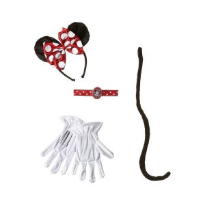 Set 4 accesorii Disney Minnie Mouse pentru adulti, one size, Disguise - Img 1