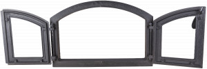Usa cuptor pizza, model grescesc cu geam termorezistent, 536x358mm - Img 2