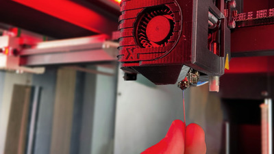 Extruder înfundat