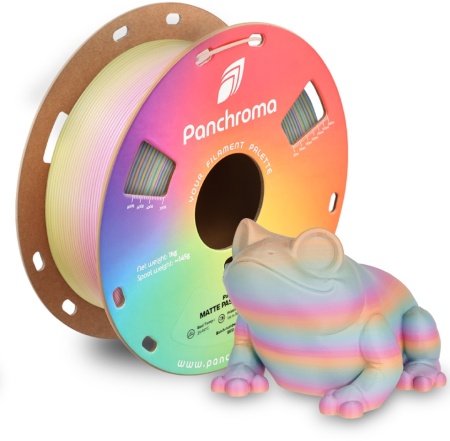 Filament POLYMAKER Panchroma™ PLA Dual Gradient Matte Pastel Rainbow