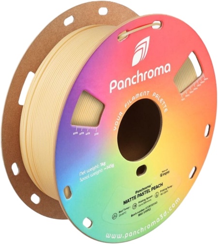 Filament POLYMAKER Panchroma™ PLA MATTE Pastel Peach