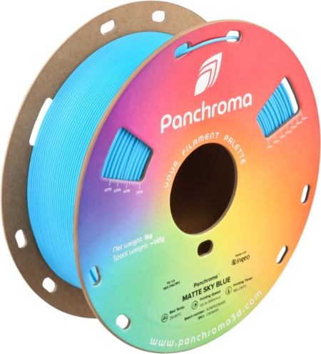 Filament POLYMAKER Panchroma™ PLA MATTE Sky Blue