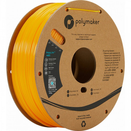 Filament Polymaker PolyLite ABS Yellow