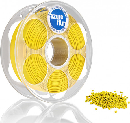 Filament AzureFilm PLA 1.75mm- Yellow- 1000g