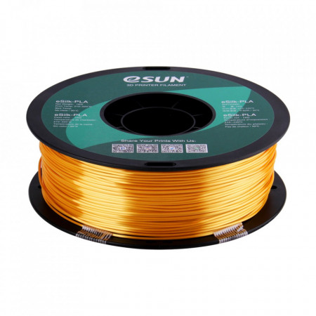 Filament eSUN eSilk Gold PLA