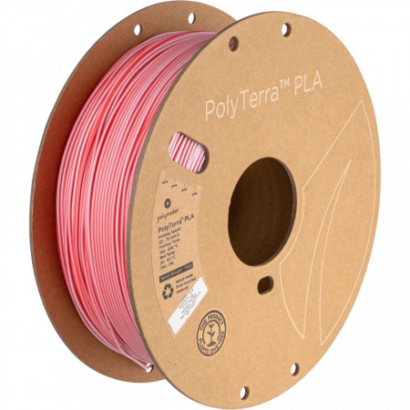 Filament Polymaker PolyTerra PLA Dual Flamingo (Pink-Red)
