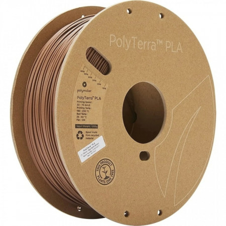 Filament Polymaker PolyTerra PLA Earth Brown