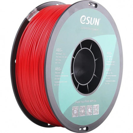 Filament eSUN ABS+ Fire Engine Red