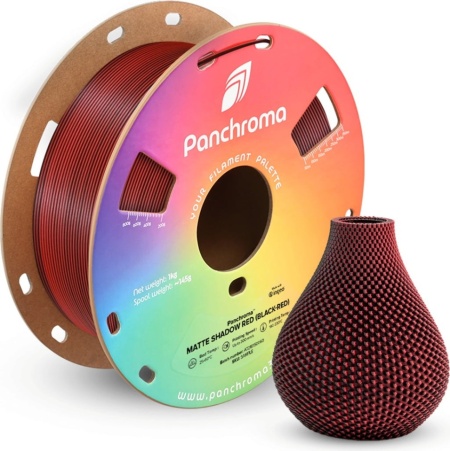 Filament Polymaker Panchroma™ PLA Dual Matte Shadow Red (Black-Red)