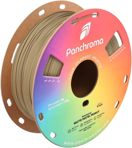 Filament POLYMAKER Panchroma™ PLA MATTE Pastel Peanut