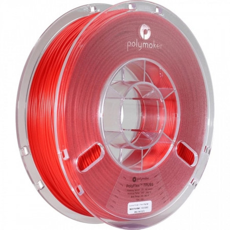 Filament Polymaker PolyFlex TPU 95A Red