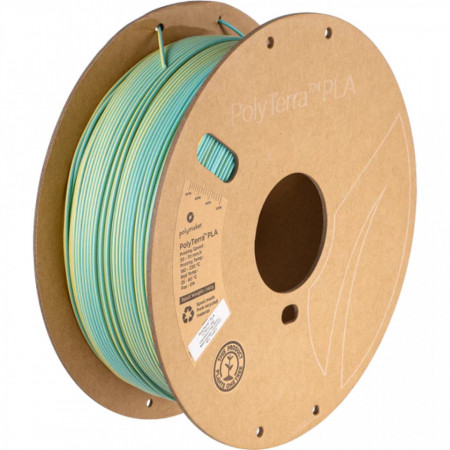Filament Polymaker PolyTerra PLA Dual Chameleon (Teal-Yellow)