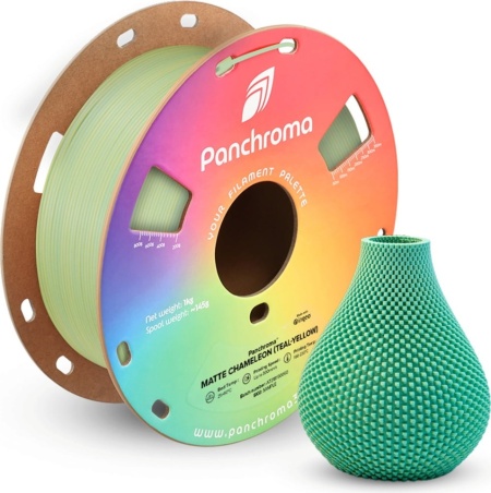 Filament Polymaker Panchroma™ PLA Dual Matte Chameleon (Teal-Yellow)