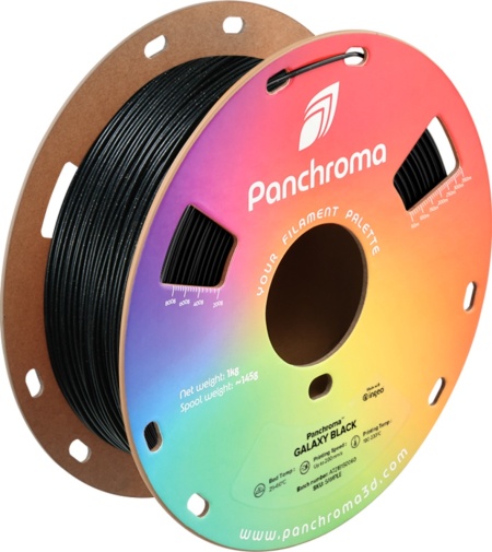 Filament POLYMAKER Panchroma™ PLA Galaxy Black
