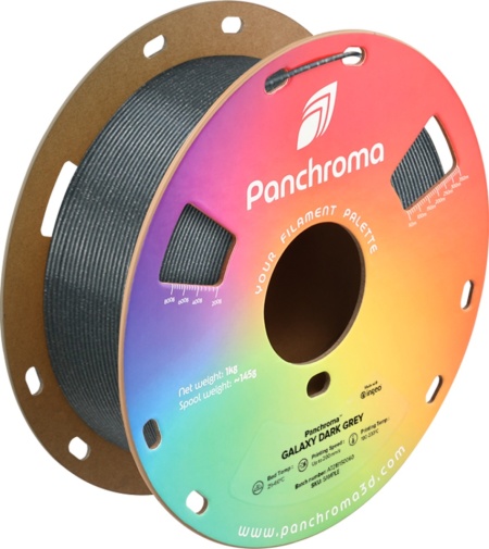 Filament POLYMAKER Panchroma™ PLA Galaxy Dark Grey