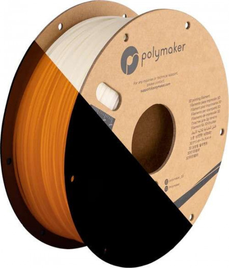 Filament Polymaker PolyLite PLA Glow in the Dark Orange