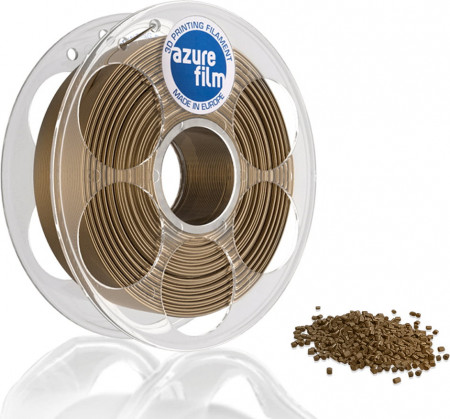 Filament AzureFilm PLA 1.75mm- Gold- 1000g
