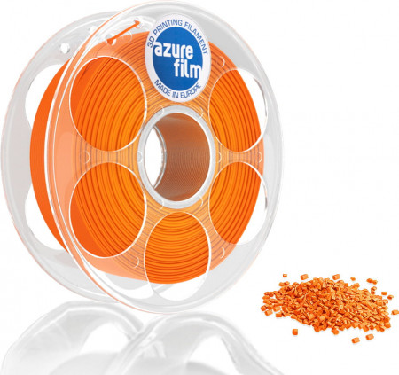 Filament AzureFilm PLA 1.75mm- Orange- 1000g