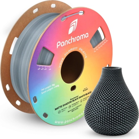 Filament Polymaker Panchroma™ PLA Dual Matte Shadow Black (White-Black)