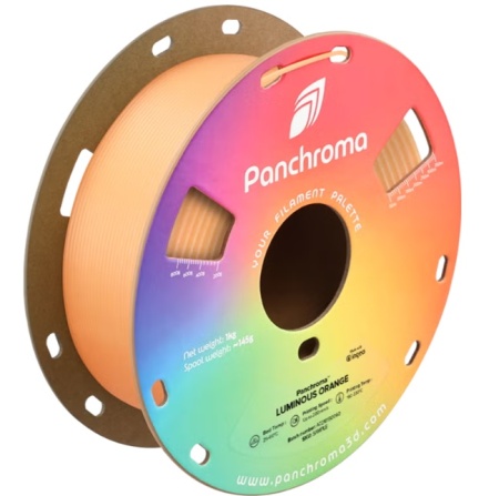 Filament POLYMAKER Panchroma™ PLA Luminous Orange