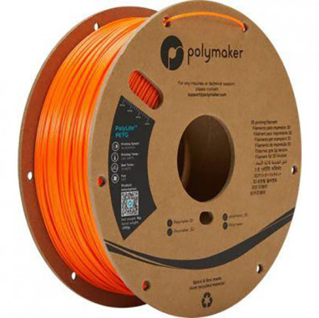 Filament Polymaker PolyLite PETG Orange