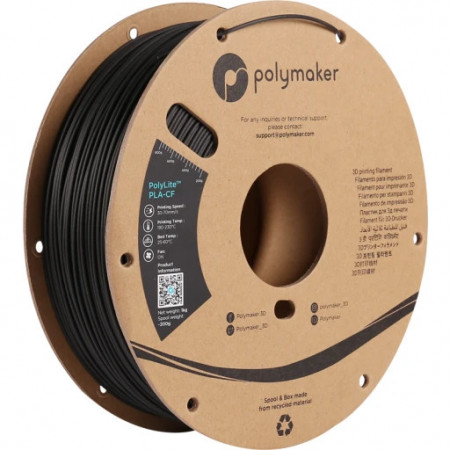 Filament Polymaker PolyLite PLA- CF (Carbon Fiber)