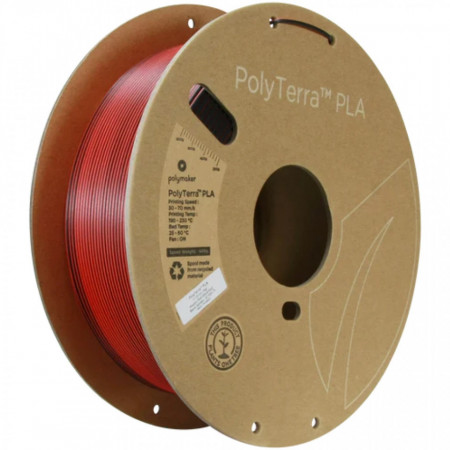 Filament Polymaker PolyTerra PLA Dual Shadow Red (Black-Red)
