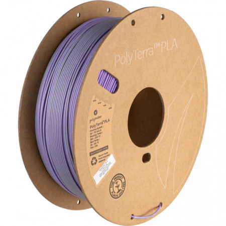 Filament Polymaker PolyTerra PLA Dual Foggy Purple (Grey-Purple)